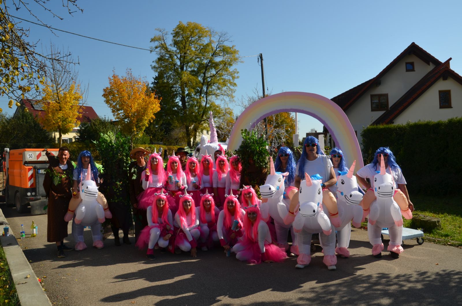 Foto vom Onolzheimer Hammeltanz 2017 – Festzug