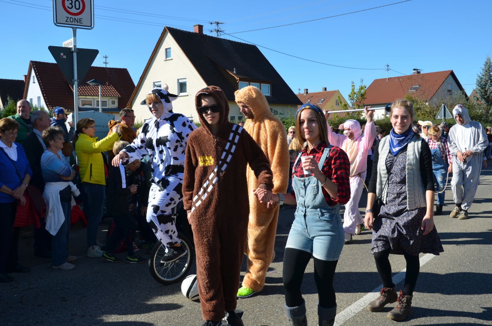 Foto vom Onolzheimer Hammeltanz 2016 – Festzug