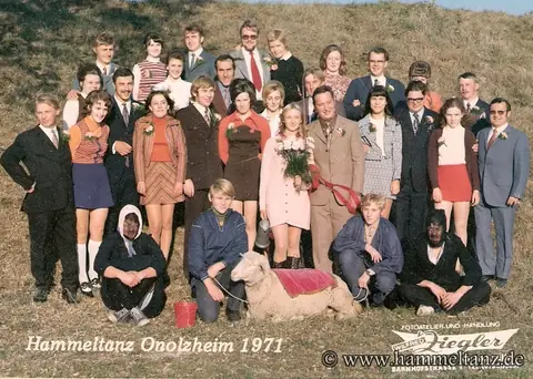 Siegerpaar 1971: Rolf Herrmann & Siegrid Lüdke