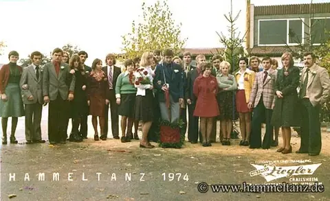 Siegerpaar 1974: Wilhelm Gehring & Gisela Beck